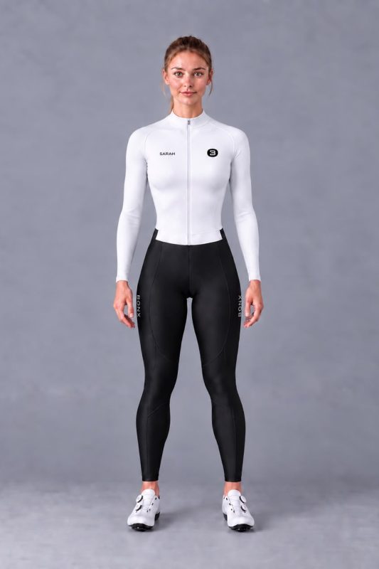 Elite Core White Women Long Trisuit
