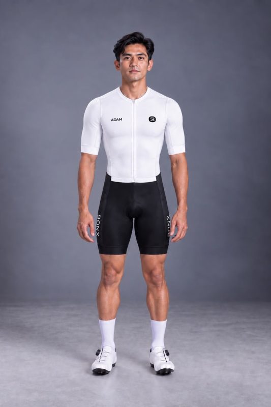 Elite Core White Trisuit