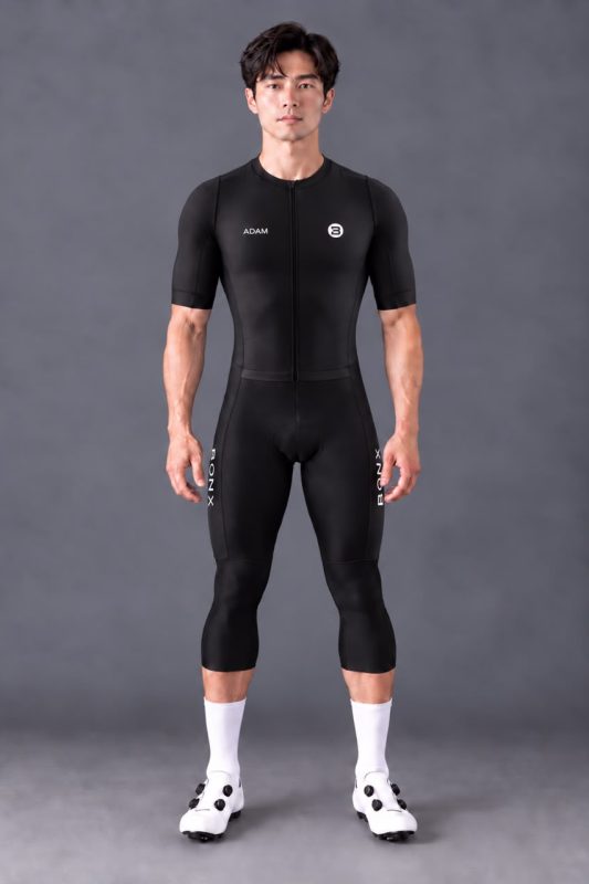 Elite Core Black Men 3/4 Trisuit