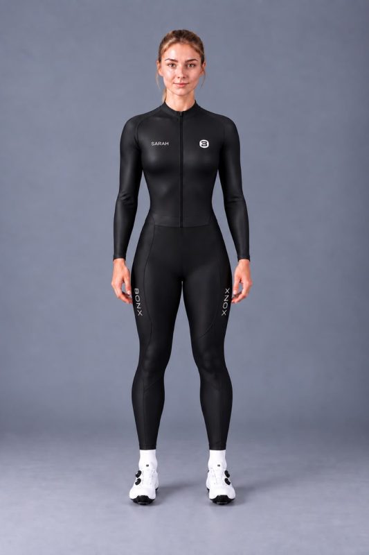 Elite Core Black Long Trisuit
