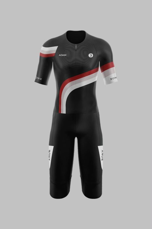 ELITE PROLINE 3/4 TRISUIT MEN (BLACK)