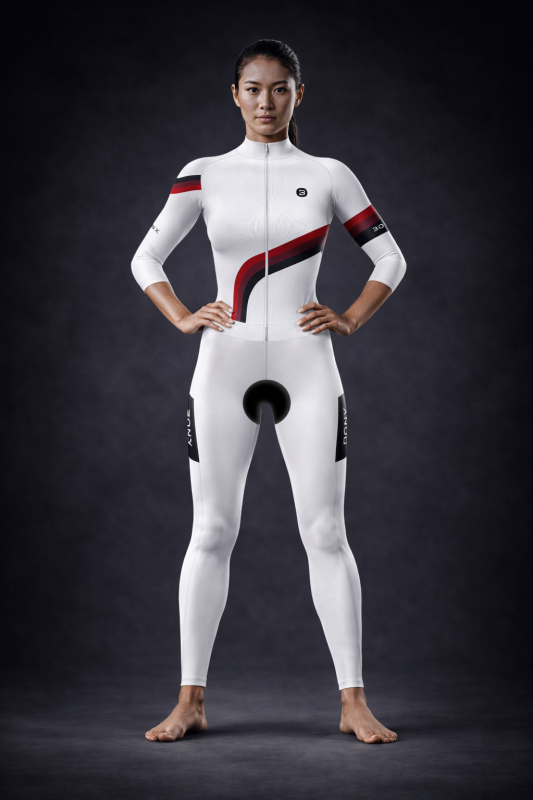 ELITE PROLINE LONG TRISUIT WOMEN (WHITE)