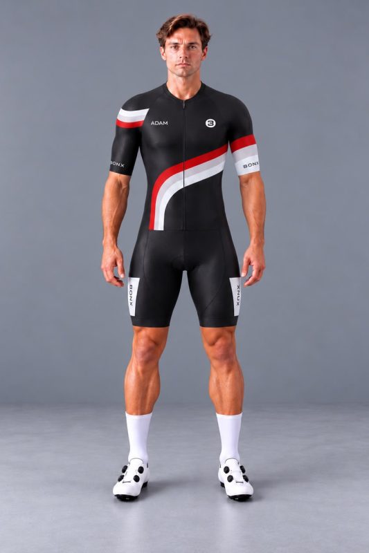 ELITE PROLINE SHORT TRISUIT MEN (BLACK)