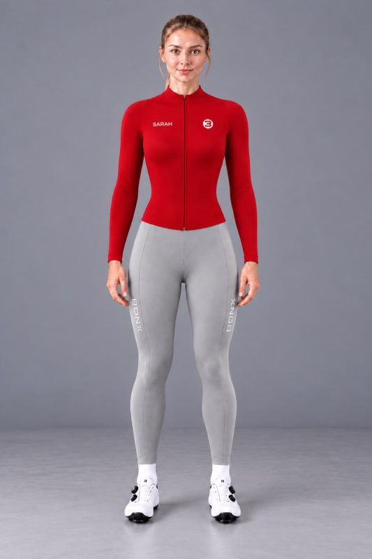 ELITE CORE CRIMSON ASH LONG TRISUIT WOMEN