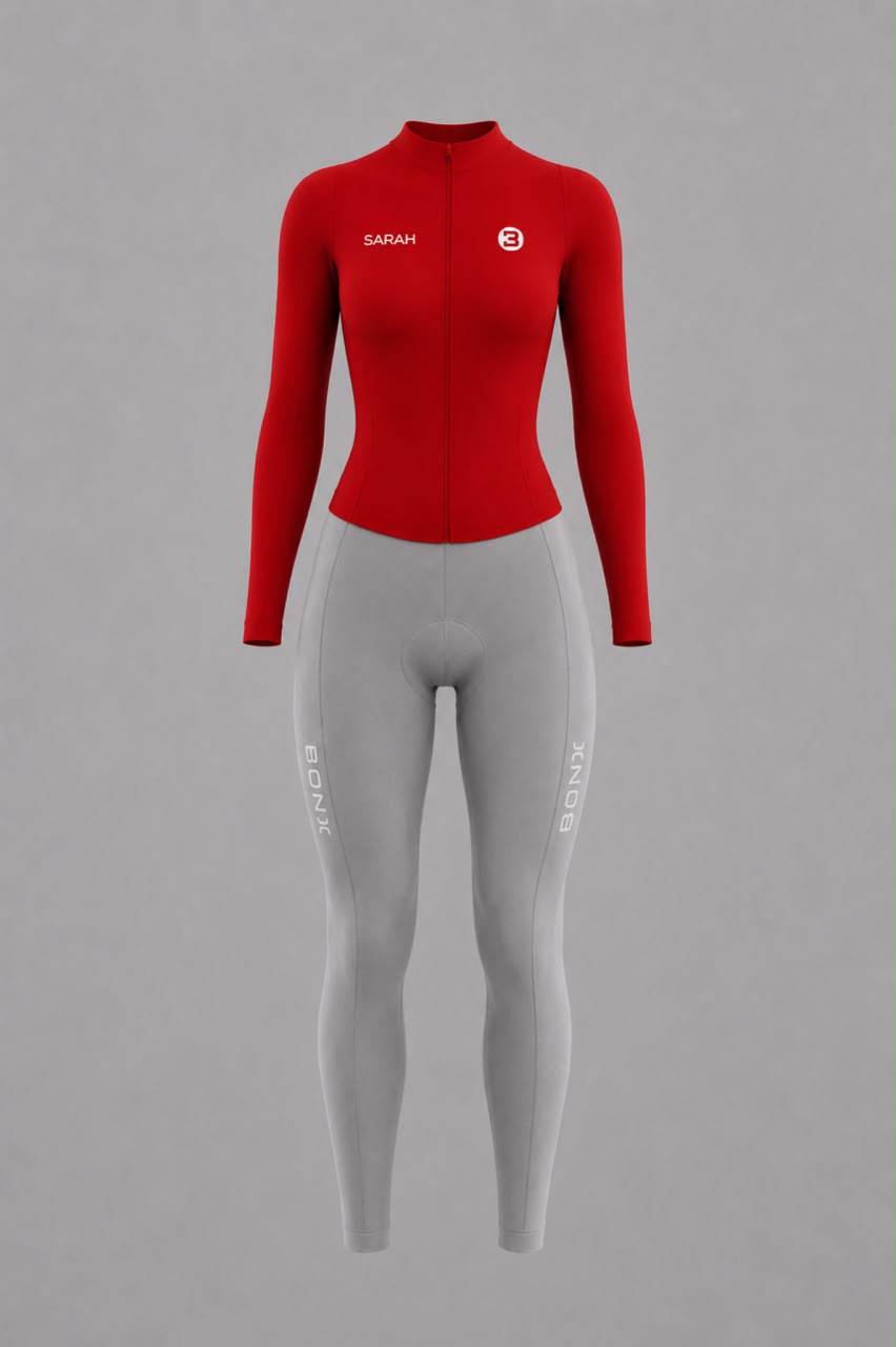 ELITE CORE CRIMSON ASH LONG TRISUIT WOMEN
