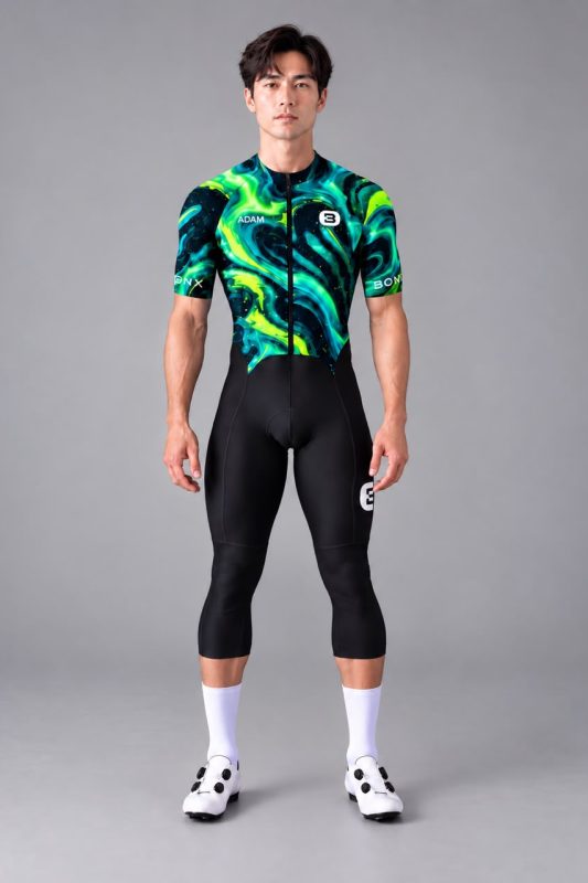 ELITE EUPHORIA 2.0 COSMIC LIME 3/4 TRISUIT MEN