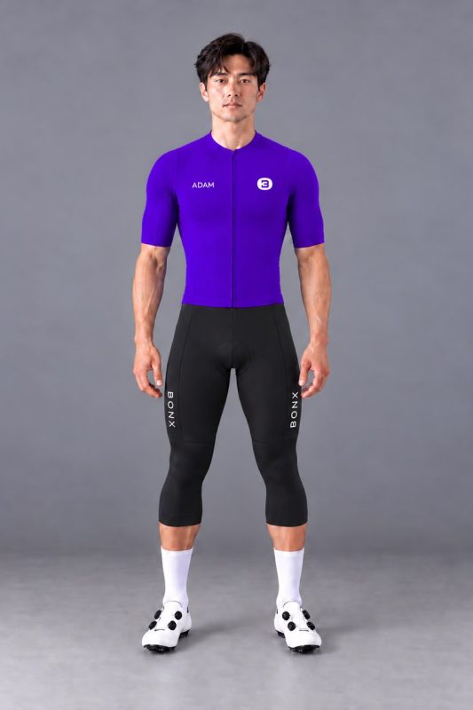 ELITE CORE ROYAL PURPLE 3/4 TRISUIT MEN